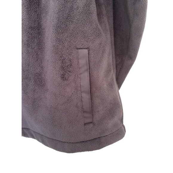 Fila Sport Women's Long Sleeve Fake Fur Back Polyester Jacket Size XL Grey - Picture 8 of 10
